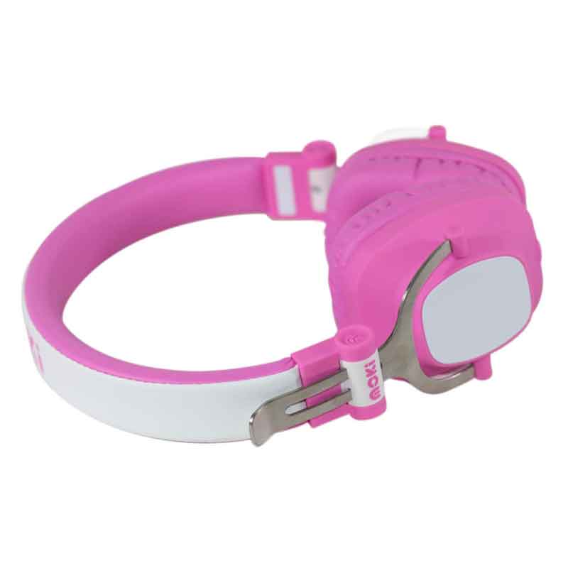 Audífonos de Diadema Bluetooth para Niño y Niña Exo Kids Rosa Moki