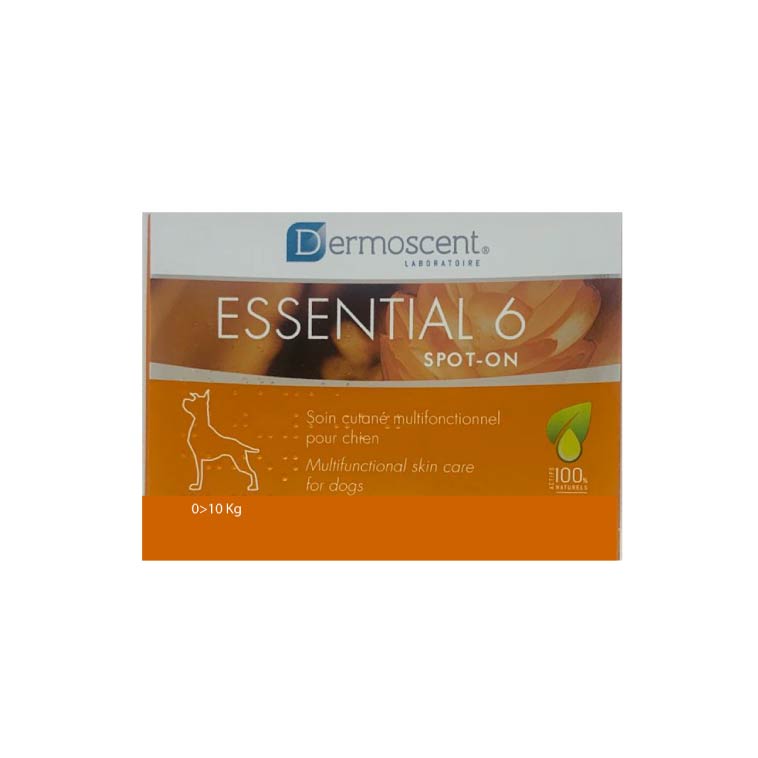 Dermoscent Essential 6 Spot-On Perro Cuidado De Piel 0-10 Kg