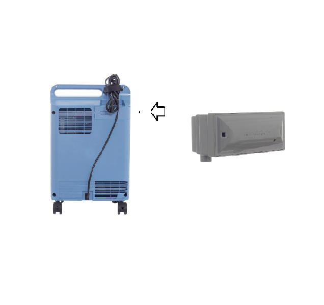 Filtro para concentrador de oxigeno everflo gris