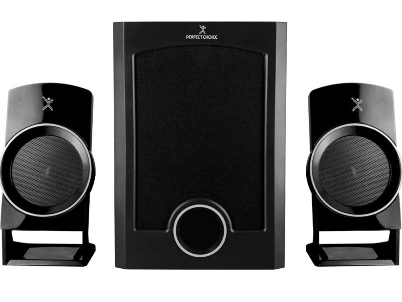 Bocinas Perfect Choice EstÉreo 21 Con Sub Woofer De 40w Reales Zen 3322