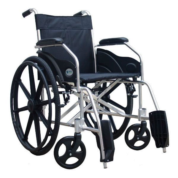 Silla De Ruedas Super Ligera Aluminio Plegable Medical Store
