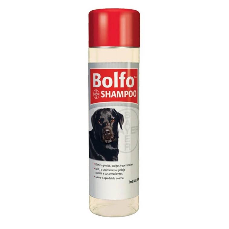 Shampoo Antipulgas Bolfo Bayer 350 Ml - Pulgas Y Garrapatas