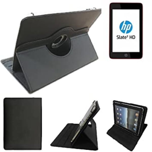 Funda HP Folio para Tablet Slate 7. Color Negro