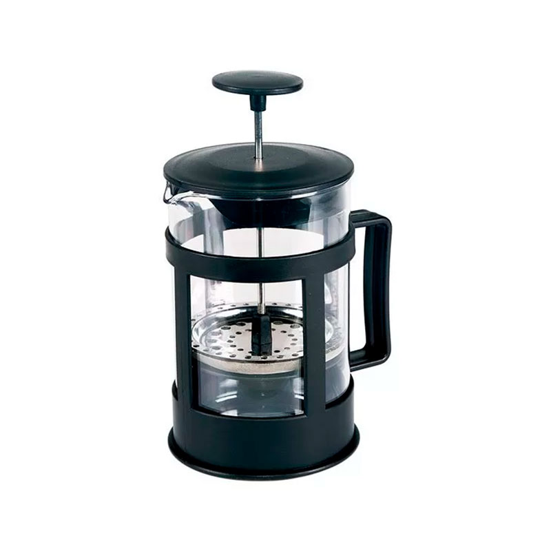 4 Cafeteras Prensa Francesa Negra 350ml Individual Drink Lab Té Café Vidrio