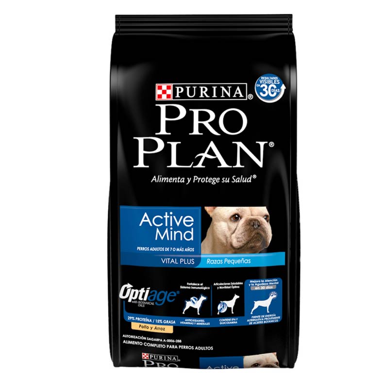 Pro Plan Active Mind Raza Pequeña 3 Kg Optiage - Alimento para Perro