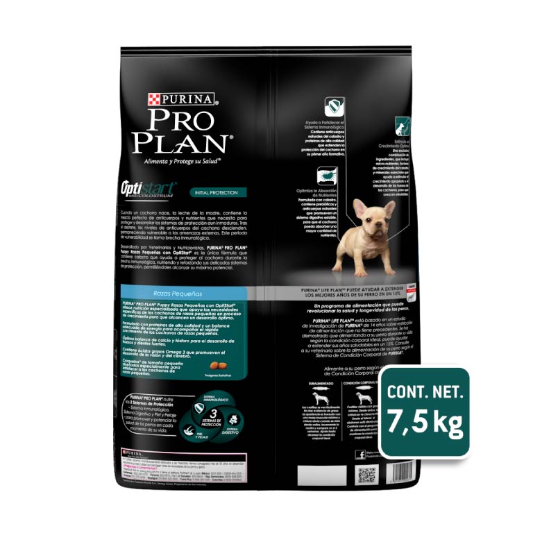 Pro Plan Puppy Raza Pequeña 7,5 Kg Optistart - Alimento para Cachorro