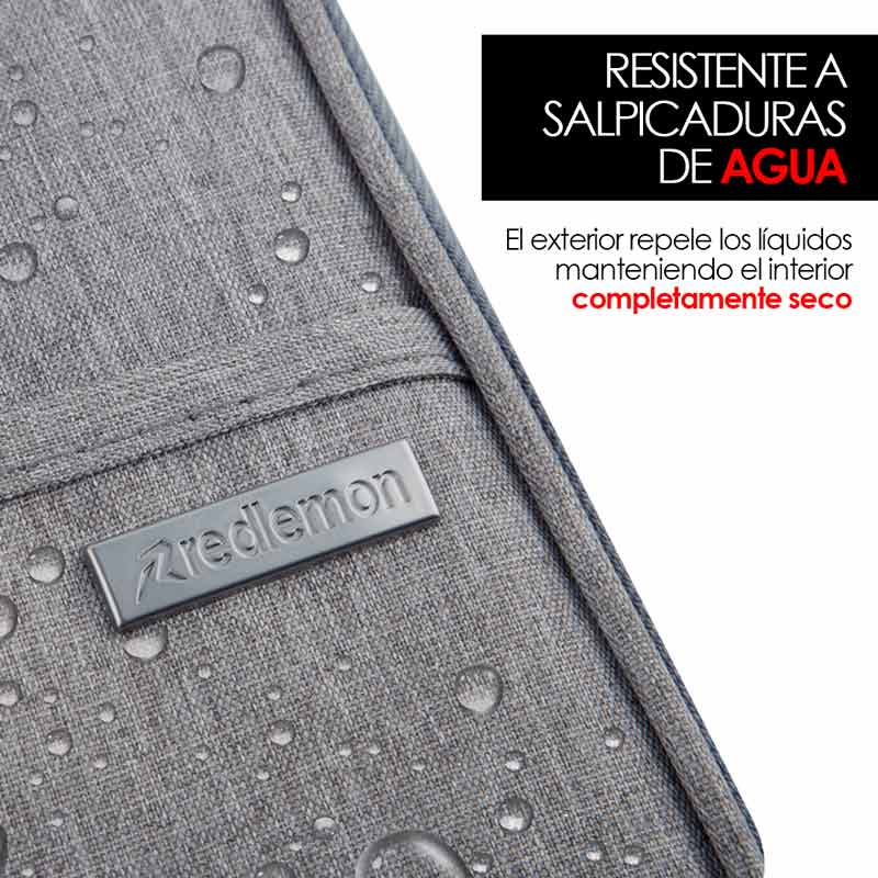 Porta Pasaporte Organizador de Documentos de Viaje Redlemon.
