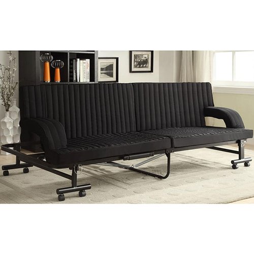 Sofa cama convertible color negro - COASTER 300586