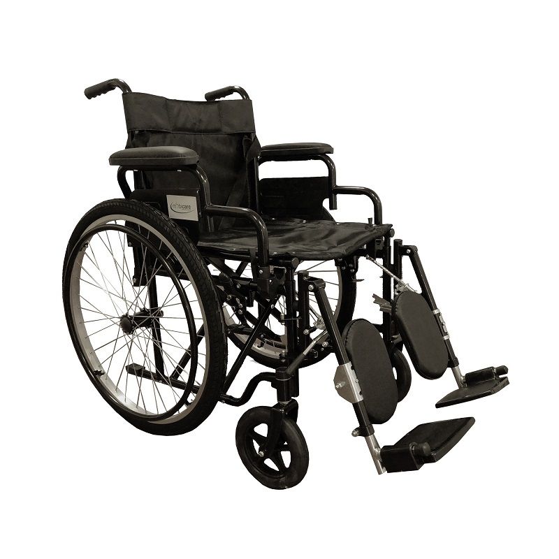 Silla Ruedas Todo Terreno C/ Elevapiernas Abatible Ecg19-ef