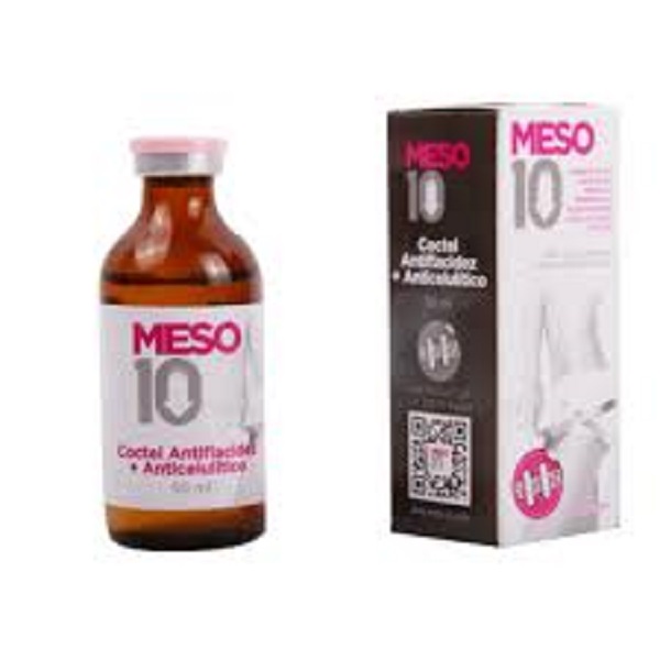 ANTIFLACIDEZ Y ANTICELULITICO MESO 10