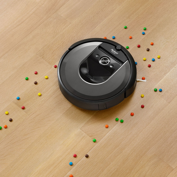 Robot Aspirador iRobot Roomba i7+ con Conexión Wi-Fi y Estación de Limpieza Automática Clean Base