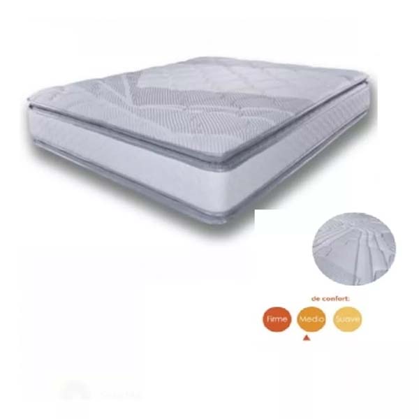 Colchon King Size Doble Colchoneta Viena De Wendy