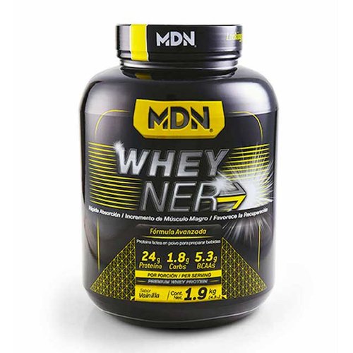 Proteina MDN Sports WheyNer 4.3 Lbs 65 Serv. - Fresa
