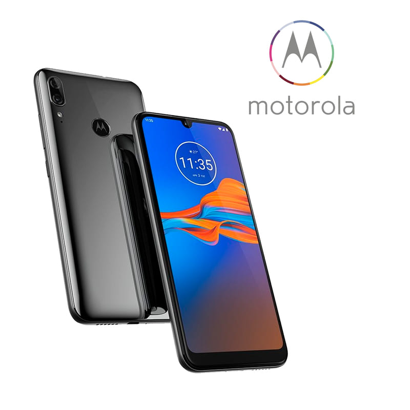 Celular Motorola Moto E6 Plus 32GB Dual Sim Cámara Dual 6.1" - Gris