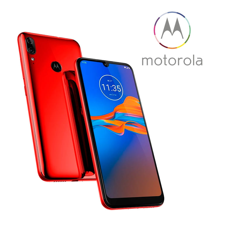 Celular Motorola Moto E6 Plus 32GB Dual Sim Cámara Dual 6.1" - Cherry + MicroSD 32GB
