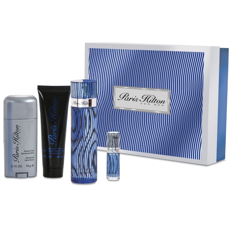 Set 4 Piezas Paris Hilton para Hombre de Paris Hilton edt