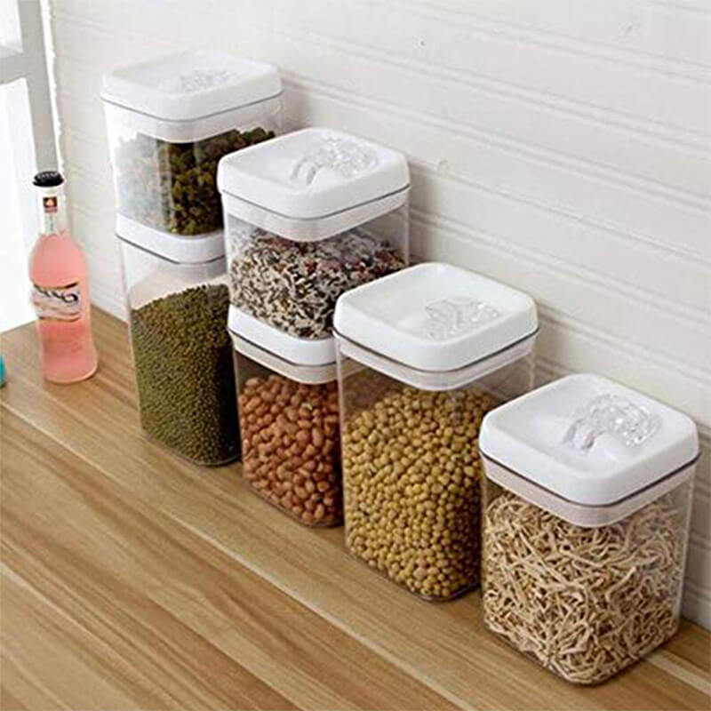 Juego De 4 Recipientes Topper Hermeticos. Ideal Para Cocina