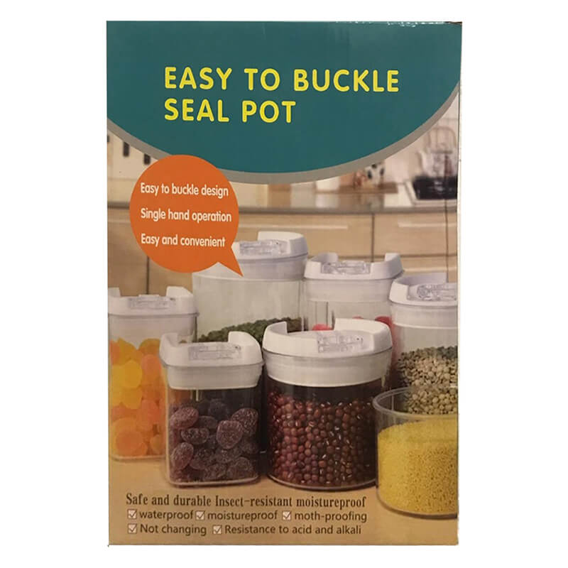 Juego De 4 Recipientes Topper Hermeticos. Ideal Para Cocina