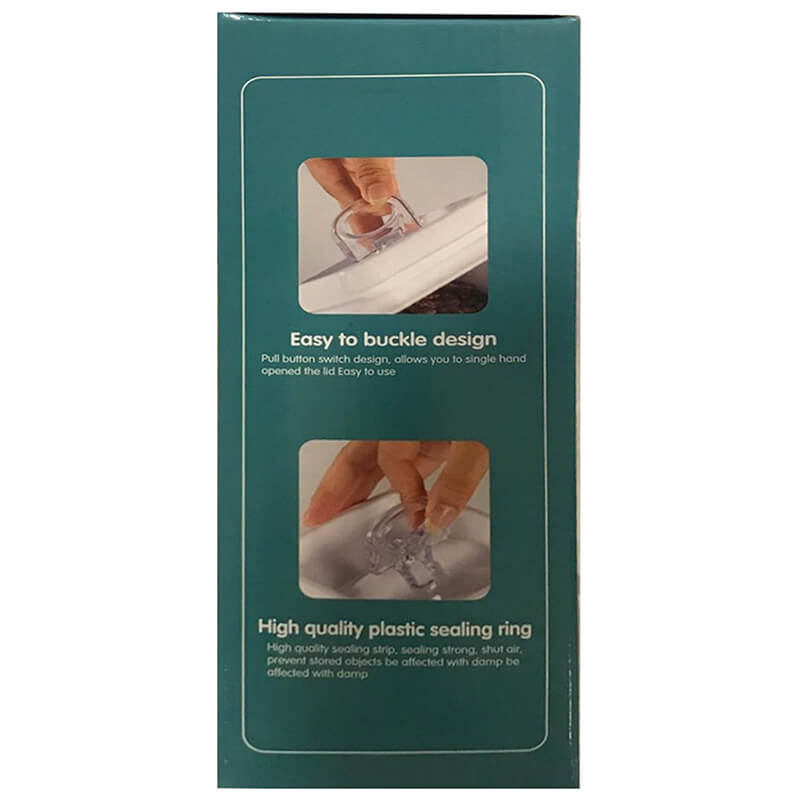 Juego De 4 Recipientes Topper Hermeticos. Ideal Para Cocina