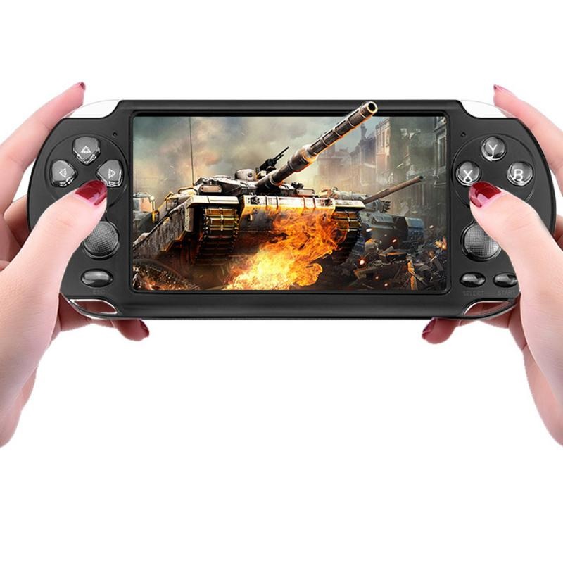 Consola Portatil Con Mas De 1000 Juegos Clasicos Lcd De 5.1 Pulgadas