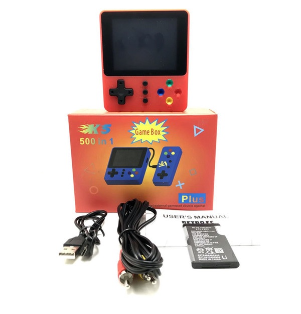 Mini consola retro 500 juegos en 1