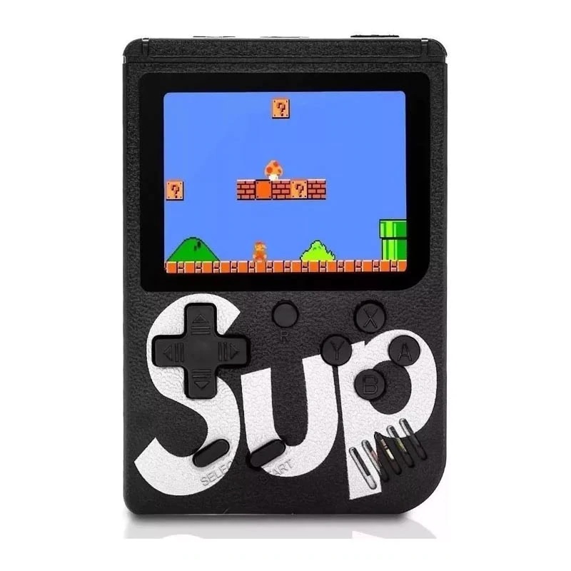 Consola Sup Negra Mas De 400 Juegos Retro En Español