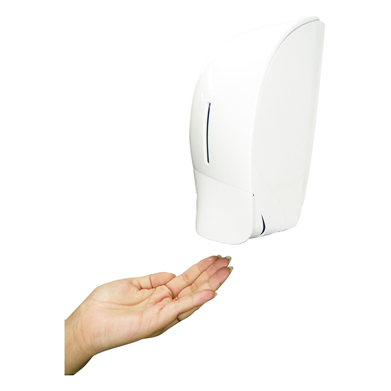 Dispensador De Jabon Gel Jabonera Despachador Rellenable Blanco