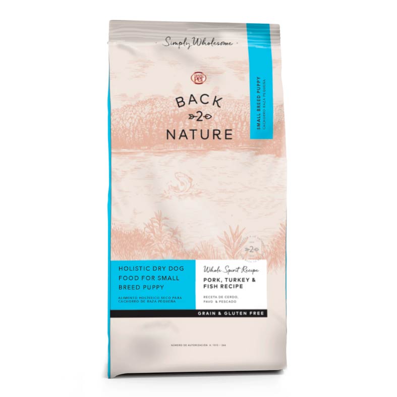 Back 2 Nature Cachorro Raza Pequeña 2 kg - Alimento Holistico