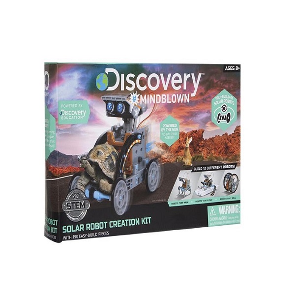 Vehiculo Solar De Contruccion Set 190 Piezas Discovery Kids