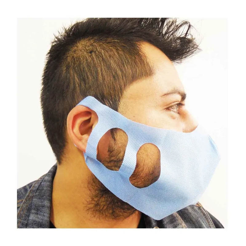 Cubre Bocas Mascarilla  Tapabocas Cubrebocas Grado Medico Ajustable Virus Azul 15pz