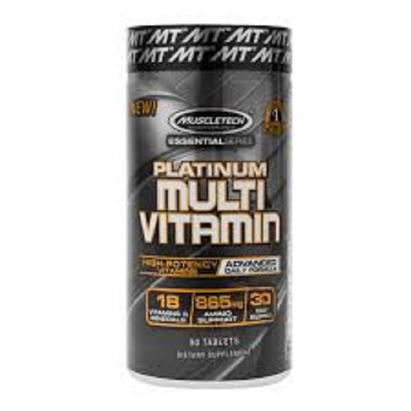 Multivitaminico MuscleTech Platinum 90 Cápsulas.