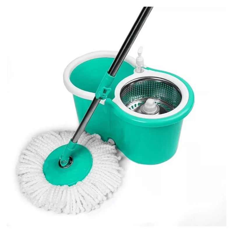 Trapeador Spin Mop Cubeta Inteligente Con 2 Repuestos