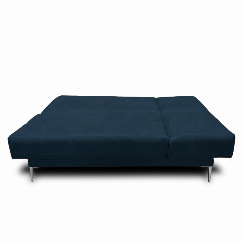 Sofa, Chaise y Cama Italia tela suave color Azul Marino // ENTREGA A CDMX Y ZONA METROPOLITANA.