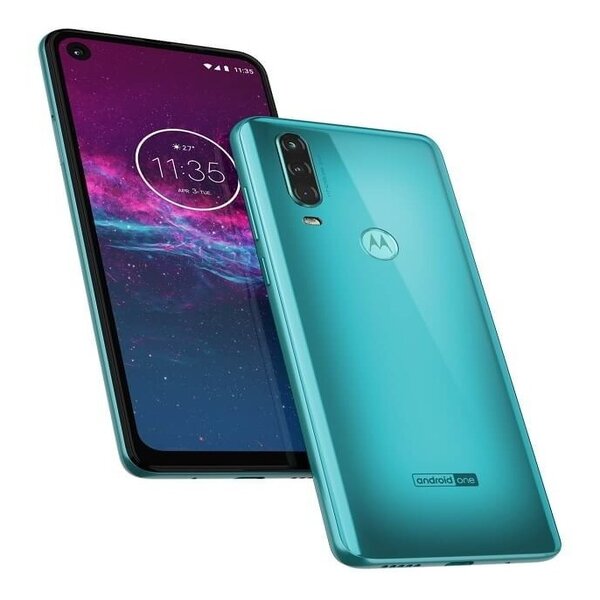 Motorola One Action 128 GB Aqua