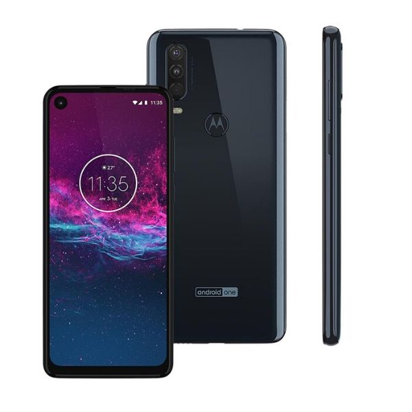 Celular Motorola Moto One Hyper 4+128GB Dual - Azul