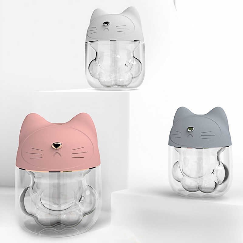 Difusor o Humidificador gato incluye lampara y ventilador Gadgets & fun