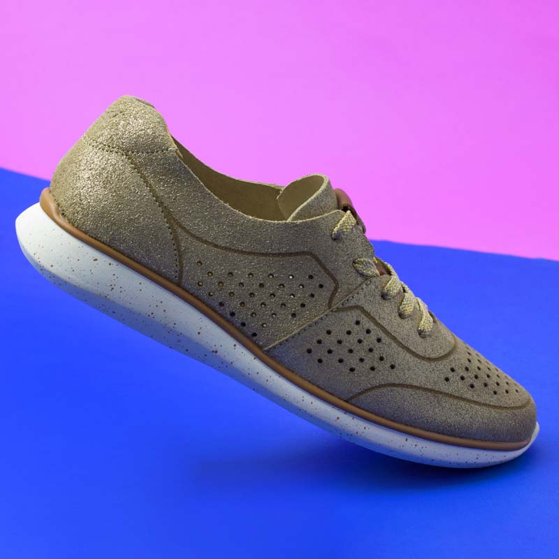 TENIS FLEXI DAMA  MOD. 28213 ORO