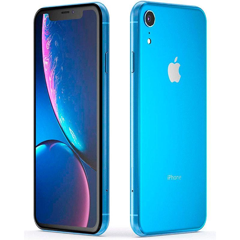 CELULAR REACONDICIONADO IPHONE XR 64GB AZUL + KIT DE