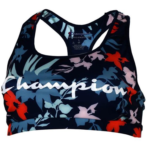 Top Bra CHAMPION Mujer ALL OVER PRINT Negro