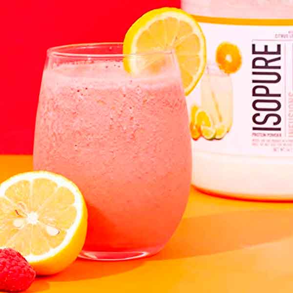 Proteína ISOPURE INFUSION 14.1oz- sabor TROPICAL PUNCH - Y CILINDRO gratis
