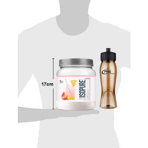 Proteína ISOPURE INFUSION 14.1oz- sabor TROPICAL PUNCH - Y CILINDRO gratis