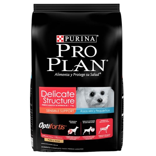 Pro Plan Delicate Structure 1 Kg Raza Mini y Pequeña Optifortis - Alimento para perro