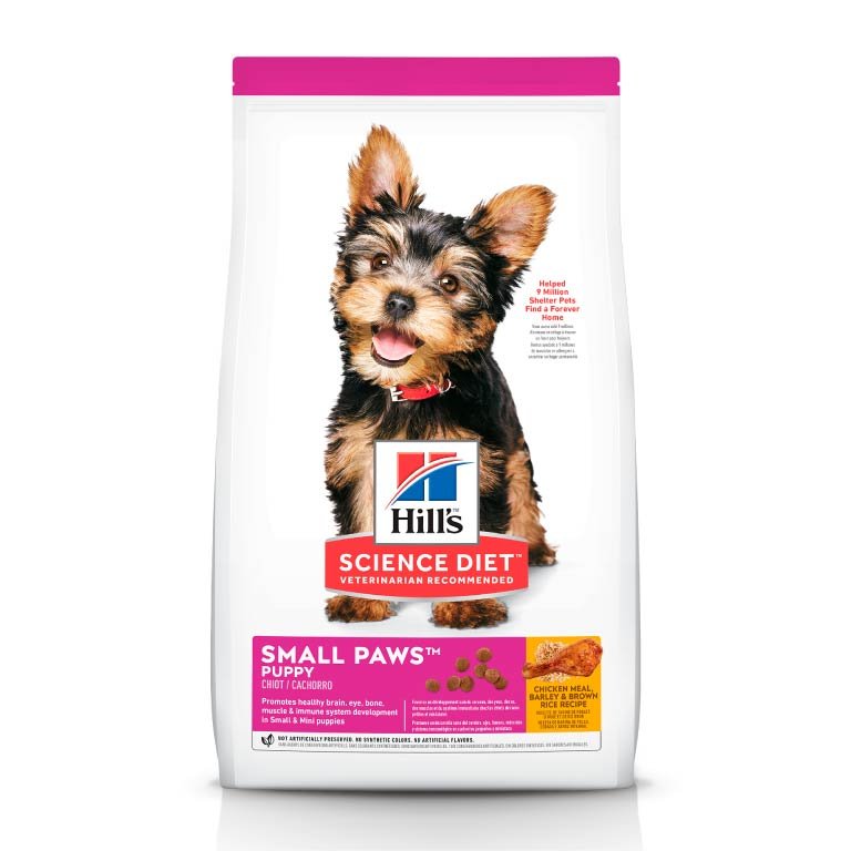 Hills Puppy Small Paws 7.03 Kg - Alimento Para Cachorro Raza Mini y Pequeña