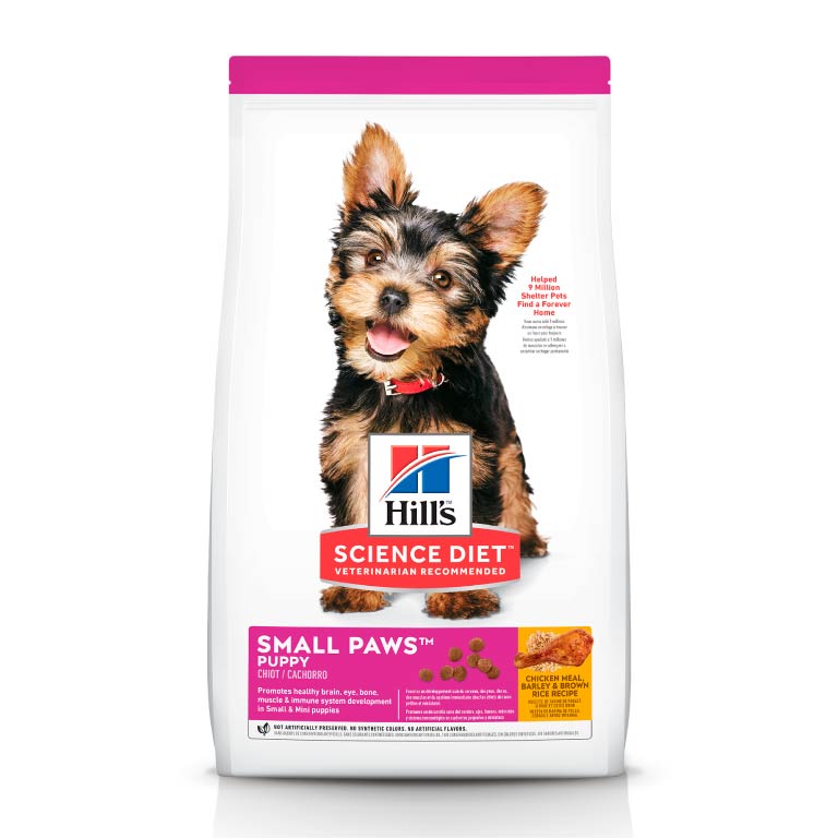 Hills Puppy Small Paws 7.03 Kg - Alimento Para Cachorro Raza Mini Y Pequeña