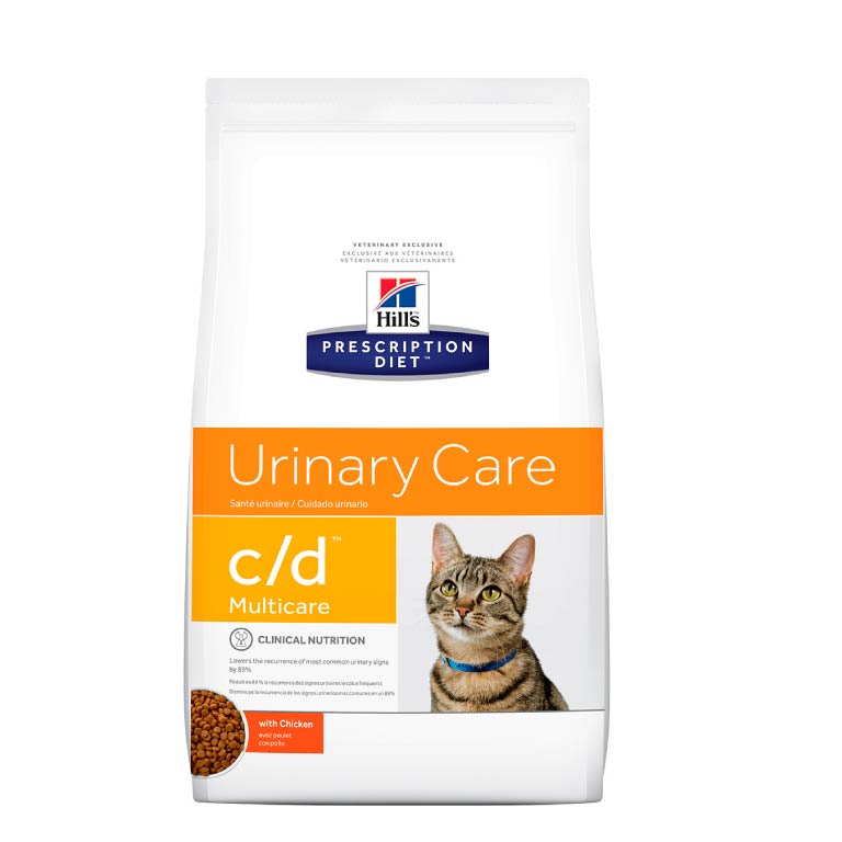 Hills C/d Cuidado Urinario, Alimento Para Gato, 3,9 Kg
