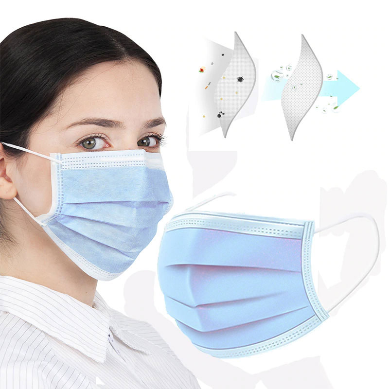 Cubreboca Mascarilla 3 capas 20 Piezas Proteccion Personal