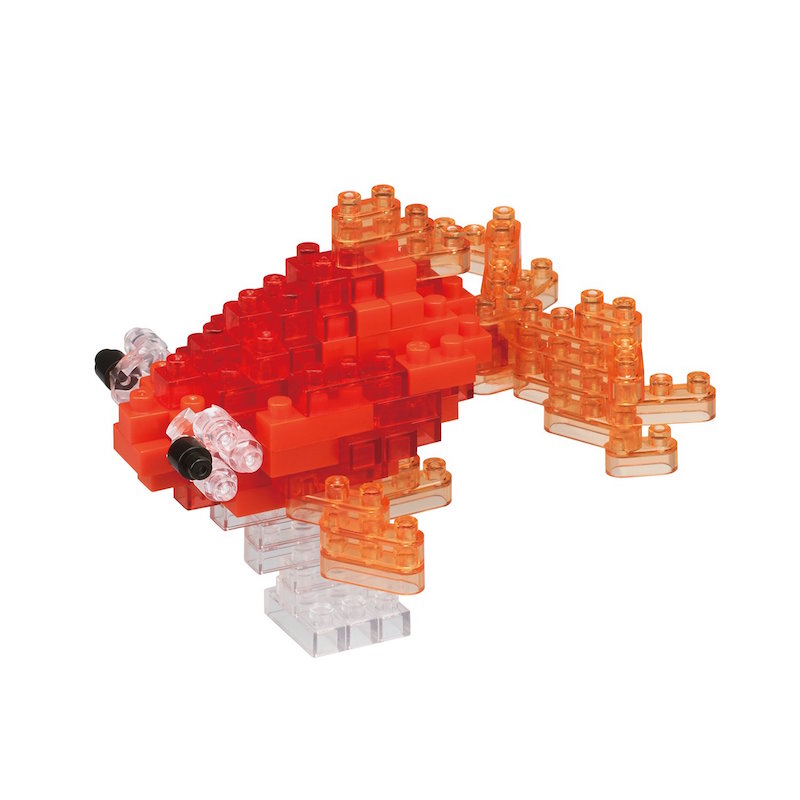 Nanoblock Pez Dorado Goldfish Ojos Saltones