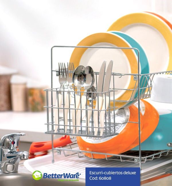 Escurre Cubiertos Deluxe Betterware Cod 60808