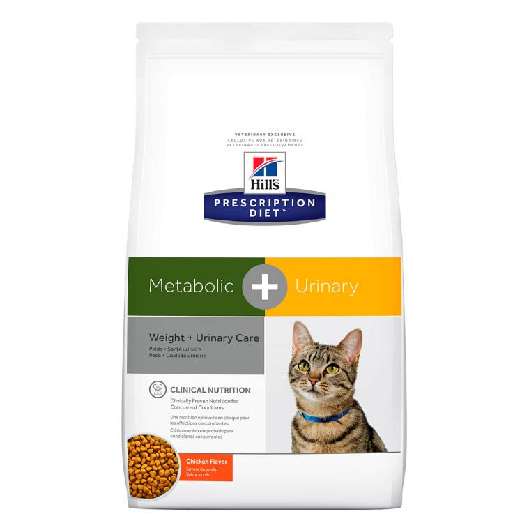 Hills Alimento Gato Metabolic + Urinary 2,9 Kg - Cuidado Del Peso Y Urinario