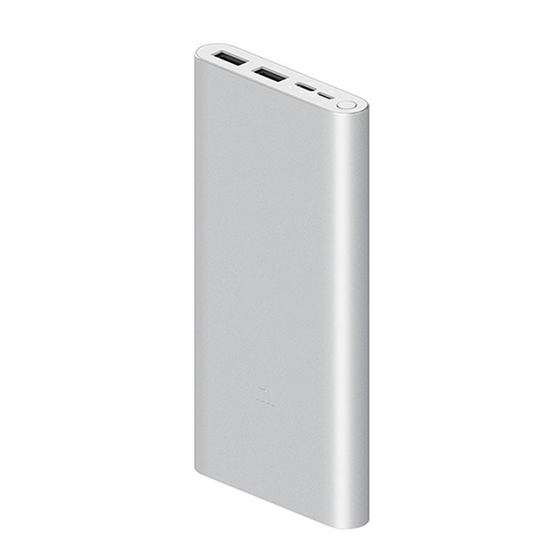 Batería Portatíl Xiaomi Power Bank 3 10000 Mi 18W Fast Chargue Silver